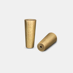 Furniture Leg Caps - Hammered | Conical Furniture Leg Caps - Hammered | Conical